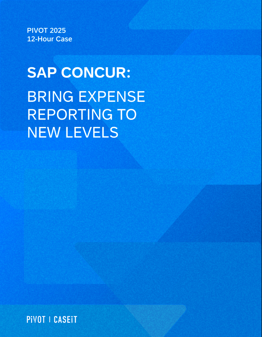 PIVOT 2026 SAP Concur case