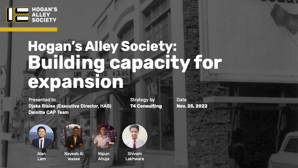 Hogan's Alley Society project