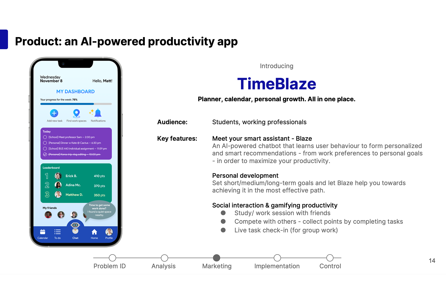 TimeBlaze project